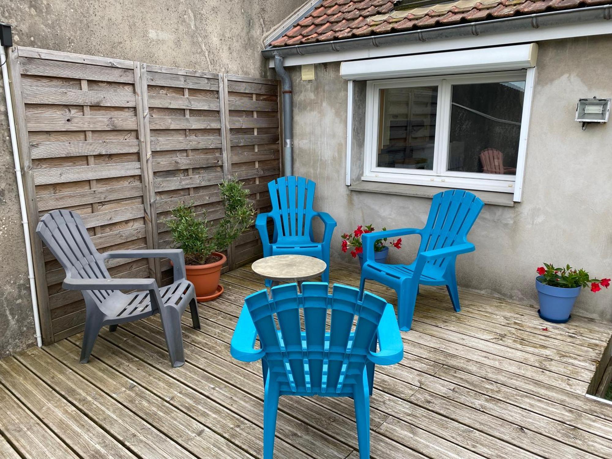 Maison De Village Avec Jardin 15Mn Des Plages, Wifi, 2 Chambres, Jardin Hesdin-lʼAbbé 外观 照片